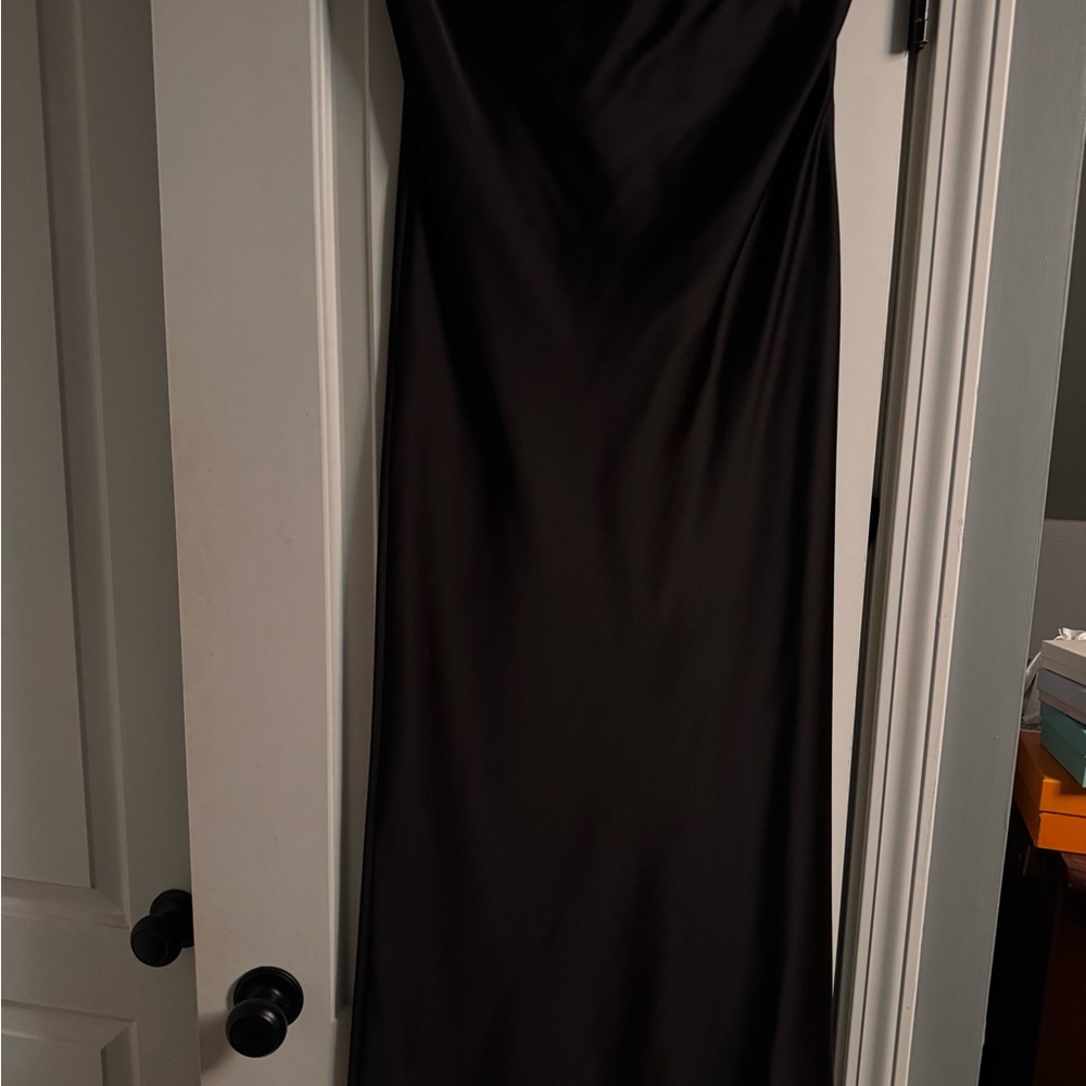 Zara Strapless Black Dress